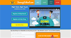 Desktop Screenshot of jumanjischool.com